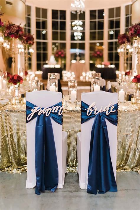 Navy And Gold Wedding Theme Wedding Ideas By Colour Chwv