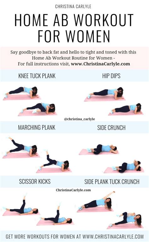 Pin On Home Workouts For Women Abs Workout For Women Ab Workout At