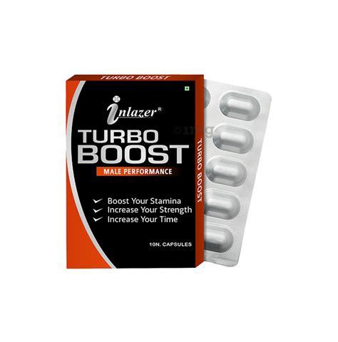 Inlazer Turbo Boost Capsule Buy Strip Of 100 Capsules At Best Price