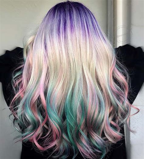 21 Unicorn Hair Color Ideas Were Obsessed With Page 2 Of 2 Stayglam