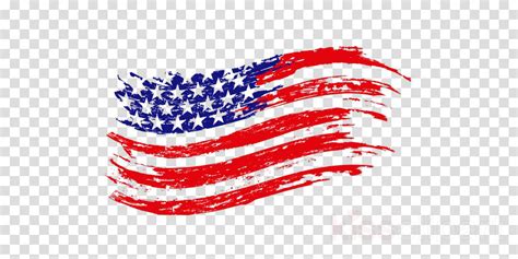 Download Waving Transparent American Flag Png Png And  Base
