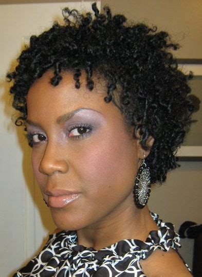 12 Cool Short Natural Twist Hairstyles For Black Women