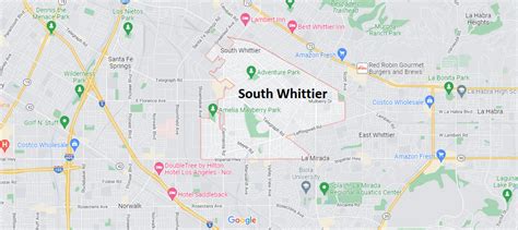 Where Is South Whittier California What County Is South Whittier In