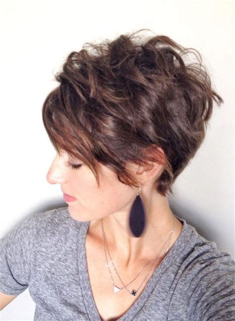 Curly pixie cut for round face. Pin on Hairstyle