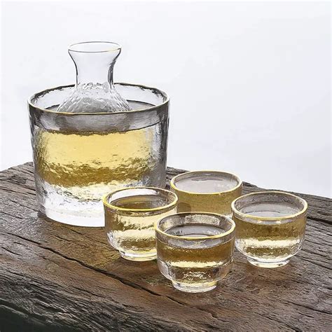 Glass Sake Set Warmcold Online Triggers