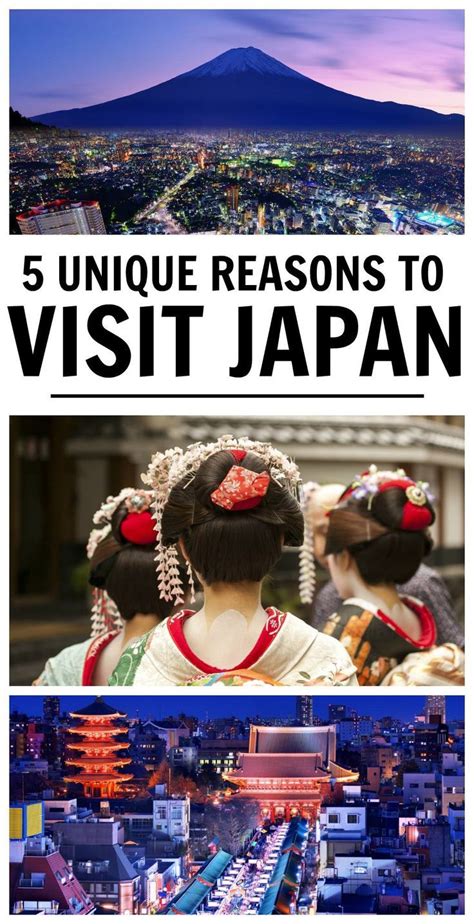 5 Unique Reasons To Visit Japan Japan Japan Travel Tips Japan
