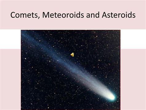 Ppt Comets Meteoroids And Asteroids Powerpoint Presentation Free