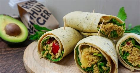 Wraps mit orientalisch-fruchtiger Couscous-Füllung sind ratz-fatz