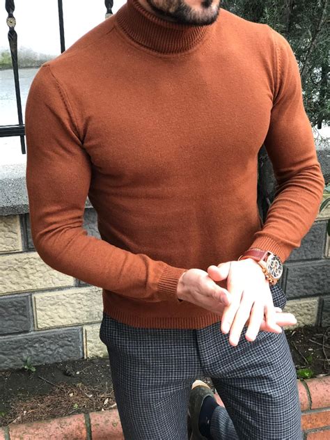 Buy Tile Slim Fit Turtleneck Sweater By With Free Shipping