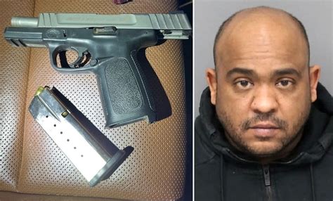 Convicted Felon From Garfield Caught With Loaded Gun Hidden In Vehicle Trap Little Ferry Pd