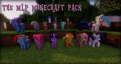 The My Little Pony Model Pack Minecraft Texture Pack