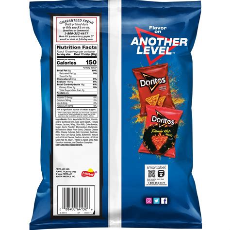 Doritos Cool Ranch Flavored Tortilla Chips 975oz Snacks Americanos