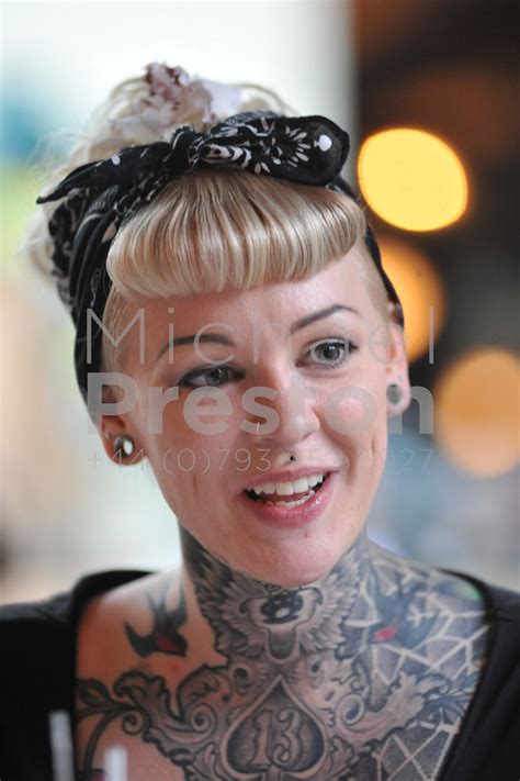 50s Style Tattooed Woman A 50s Style Tattooed Young Woma Flickr