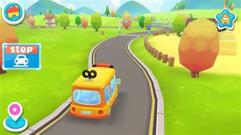 Baby Pandas School Bus Lets Drive Gameplay Part 1 Youtube