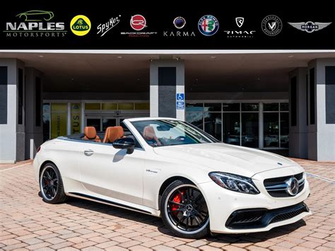Used 2017 Mercedes Benz C Class Amg C 63 S For Sale Sold Naples
