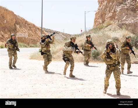 Amman Jordan May 8 2017 Members Of The Air Force Special Operation