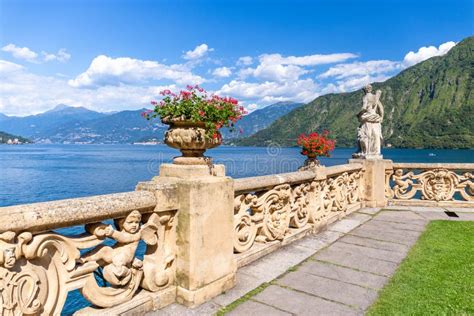 17 July 2019 Famous Villa Del Balbianello Lake Como Lombardy Italy