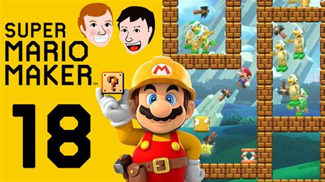 Super Mario Maker Fan Levels Hammer Bros Hell Part 18 Game Bros