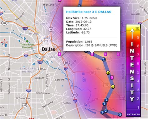 Hail Reports Interactive Hail Maps Hail Damage Reports Live Hail
