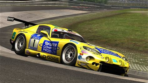 Zakspeed Viper Gts R N Rburgring H In Assetto Corsa K Youtube