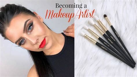 becoming a makeup artist my story tips and advice amanda devon youtube