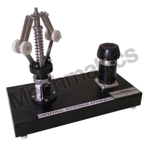 The optional governor mechanism can be mounted on spindle. Universal Governor Apparatus at Rs 27500/piece | Universal ...
