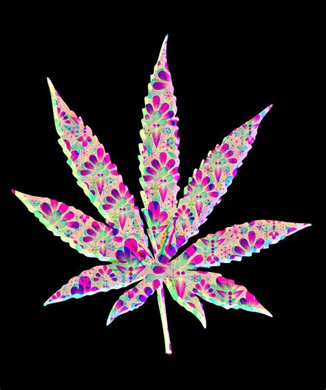 Cannabis Rainbow Design 27 Digital Art By Kaylin Watchorn