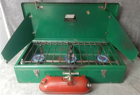 READ WORKING Vintage Coleman Model C Burner Camp Stove See Photos Camping Stoves