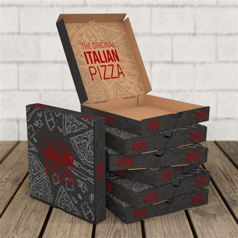 pizza box stack scene mockup  psd designhooks