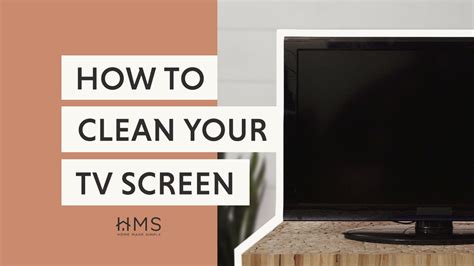 How To Clean A Tv Screen Youtube