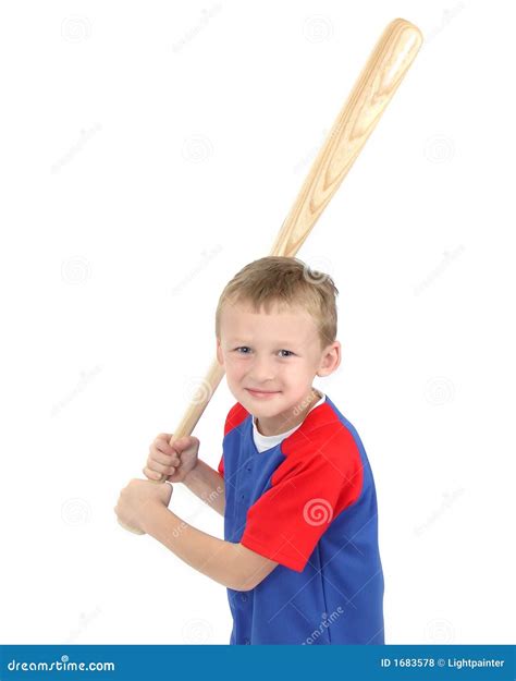 Boy With Baseball Bat Royalty Free Stock Photos Image 1683578