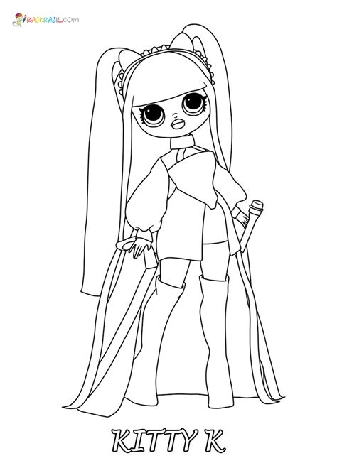 Kids Alphabet: Free Printable Lol Surprise Omg Dolls Coloring Pages
