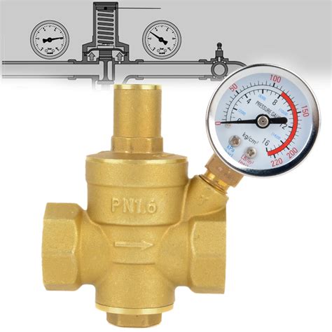 Dn20 34 Brass Water Pressure Reducing Maintaining Valves Regulator