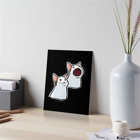 Pop Cat Meme Popcat Popping Cat Classic Art Board Print For Sale By