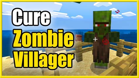 How To Cure Zombie Villager In Minecraft Best Tutorial Youtube