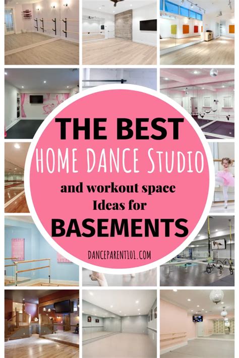 The Best Home Dance Studio And Work Out Space Ideas For Basements