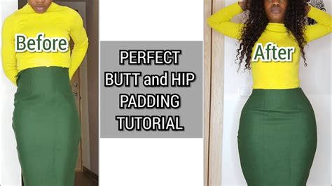 How To Make Hip And Butt Pad For Dresses Youtube