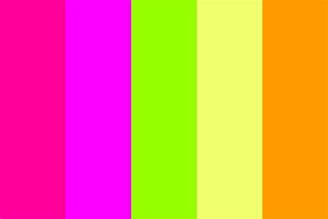 Pin On Neon Color Palettes