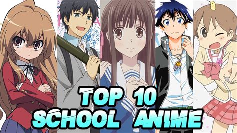 Top 10 Best High School Anime Ranked Youtube
