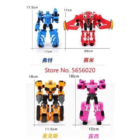Mini Force X Mini Force Transformation Robot Toys Action Figures