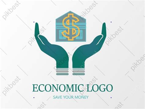 Gambar Elemen Grafis Vektor Desain Logo Ekonomi Elemen Grafis Ai