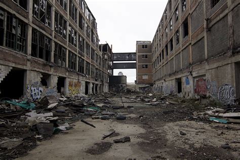 The Packard Automotive Plant Is A Former Automobile Manufacturing