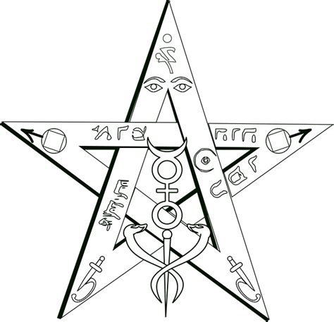 Magia Tetragramaton Esotérico Gráficos Vectoriales Gratis En Pixabay
