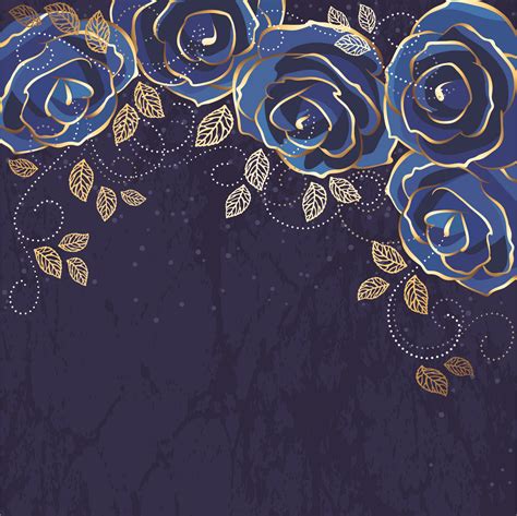 Blue Rose Gold Texture Background Material Blue Rose Gold Background