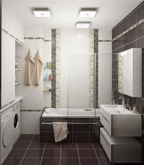 3dive deeper with chevron stripes Top catalog of bathroom tile design ideas for small bathrooms