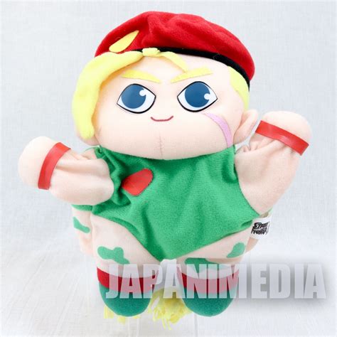 Street Fighter 2 Cammy Hand Puppet Plush Doll Capcom Character Japan