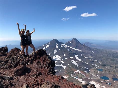Exploring the Cascades. South Sister summit, Deschutes National Forest ...