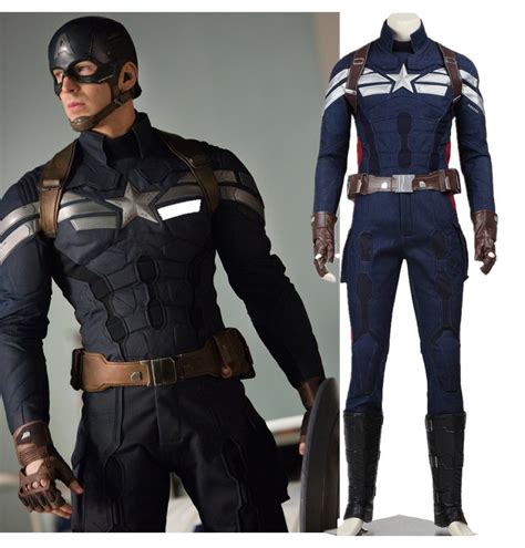 Buy Captain America Costume Captain America Halloween Costumes Timecosplay