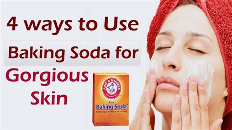 How To Use Baking Soda On Face 4 Amazing Baking Soda Face Masks For