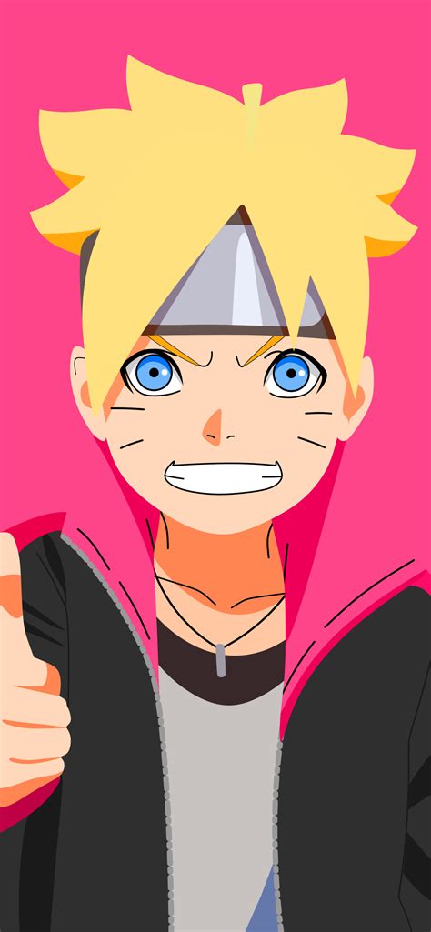 1242x2688 Boruto Uzumaki Minimalist Iphone Xs Max